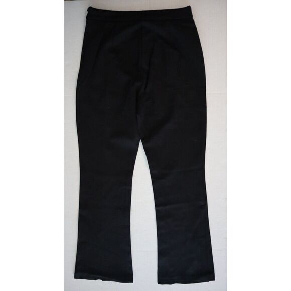 LUCY PARIS PA8907-1 Women's Sz Small Black Kari Slit Cuff Stretch Pants - Picture 2 of 11